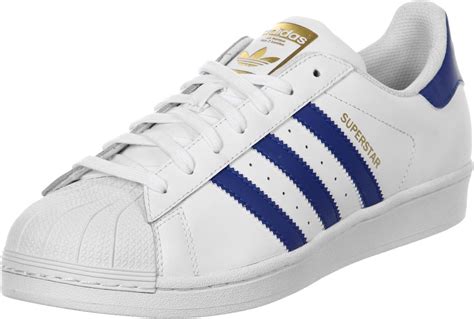 adidas superstars blau weiß|Adidas Superstar shoes black.